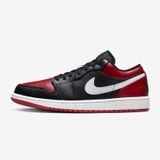  Nike Air Jordan 1 Low Alternate Bred Toe 553560 - 066 