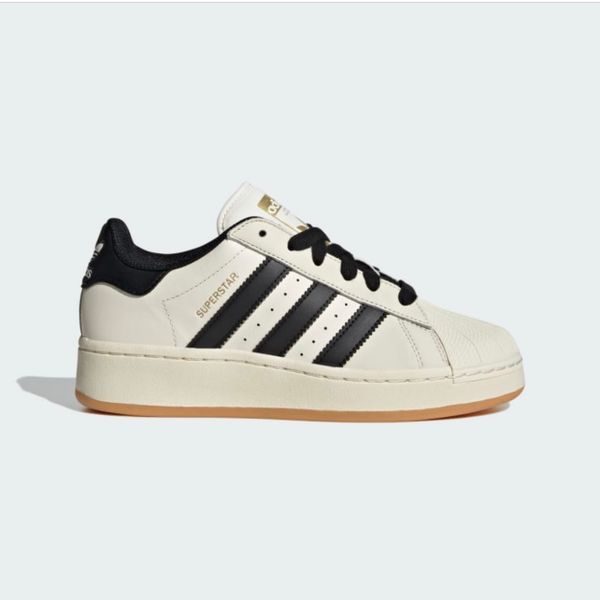  ADIDAS SUPERSTAR XLG W CREAM WHITE/BLACK [ ID5698 ] 