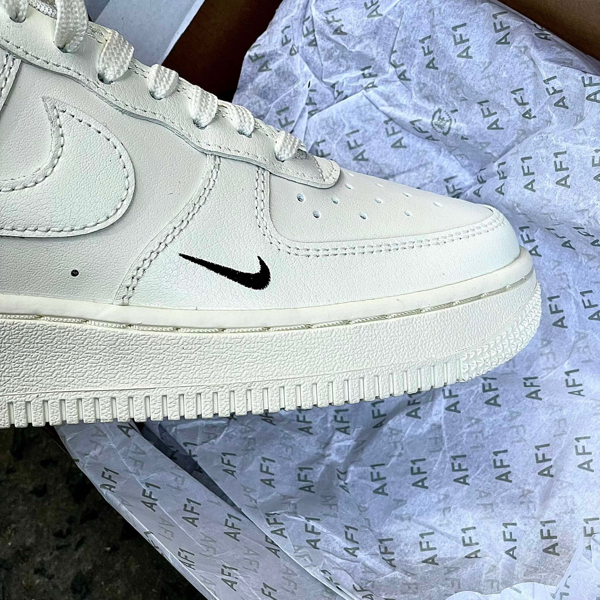  Giày Nike Air Force 1 ’07 ‘Sail Black’ [ HF1058 133 ] 