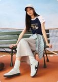  GIÀY Champion Champ T-Trainer Mule White Black  U5BFASW01U3 