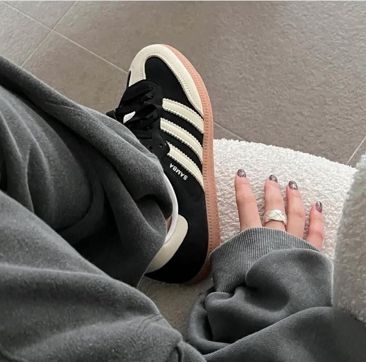  Giày Adidas Samba OG Black Wonder White IE5836 
