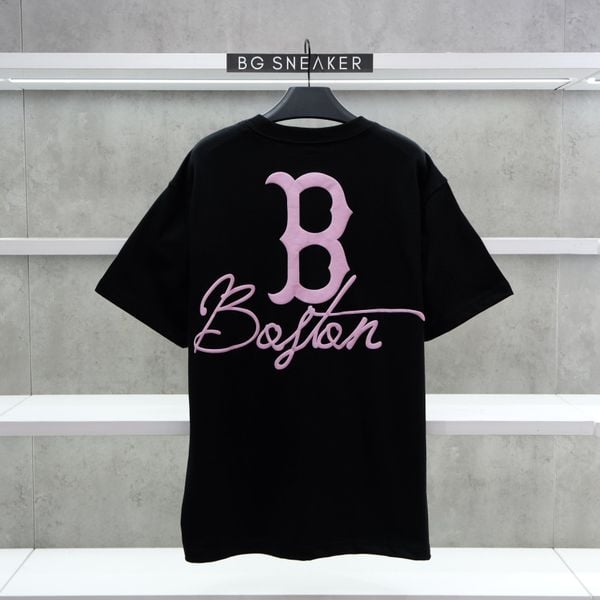  Áo Thun New Era Boston Black Pink 13225494 