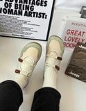  Giày Jeep Outdoor Shoes Women's Low Top ''Cream Light Green'' [ P651W13112 ] 