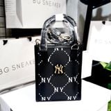  Túi MLB  Monogram Tote Bag Mini NY Black 7ACRMD35N 50BKS 