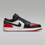  Nike Air Jordan 1 Low Bred Toe 553558 - 161 