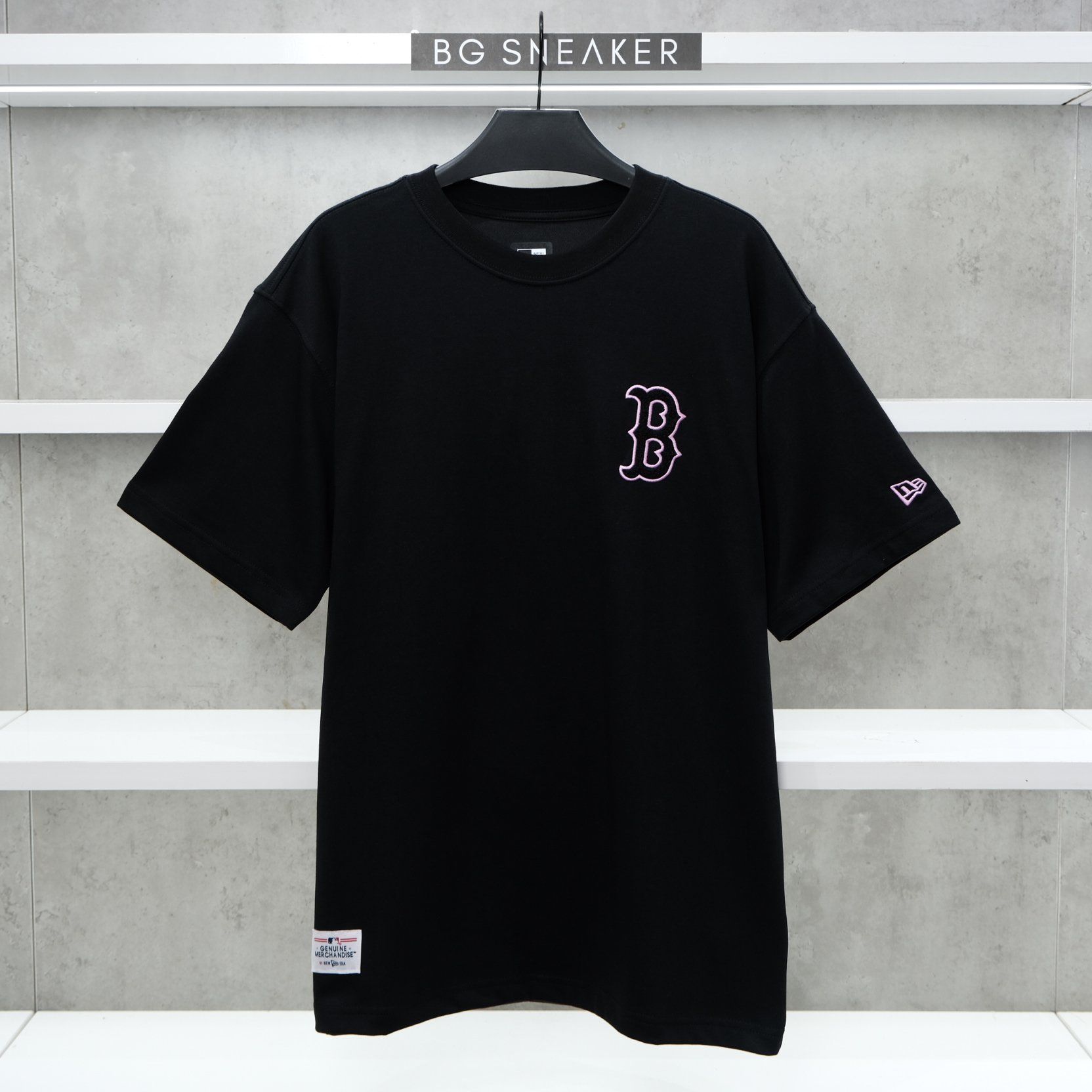  Áo Thun New Era Boston Black Pink 13225494 
