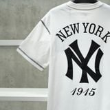  Áo Thun New Era NY White BLack 13334578 
