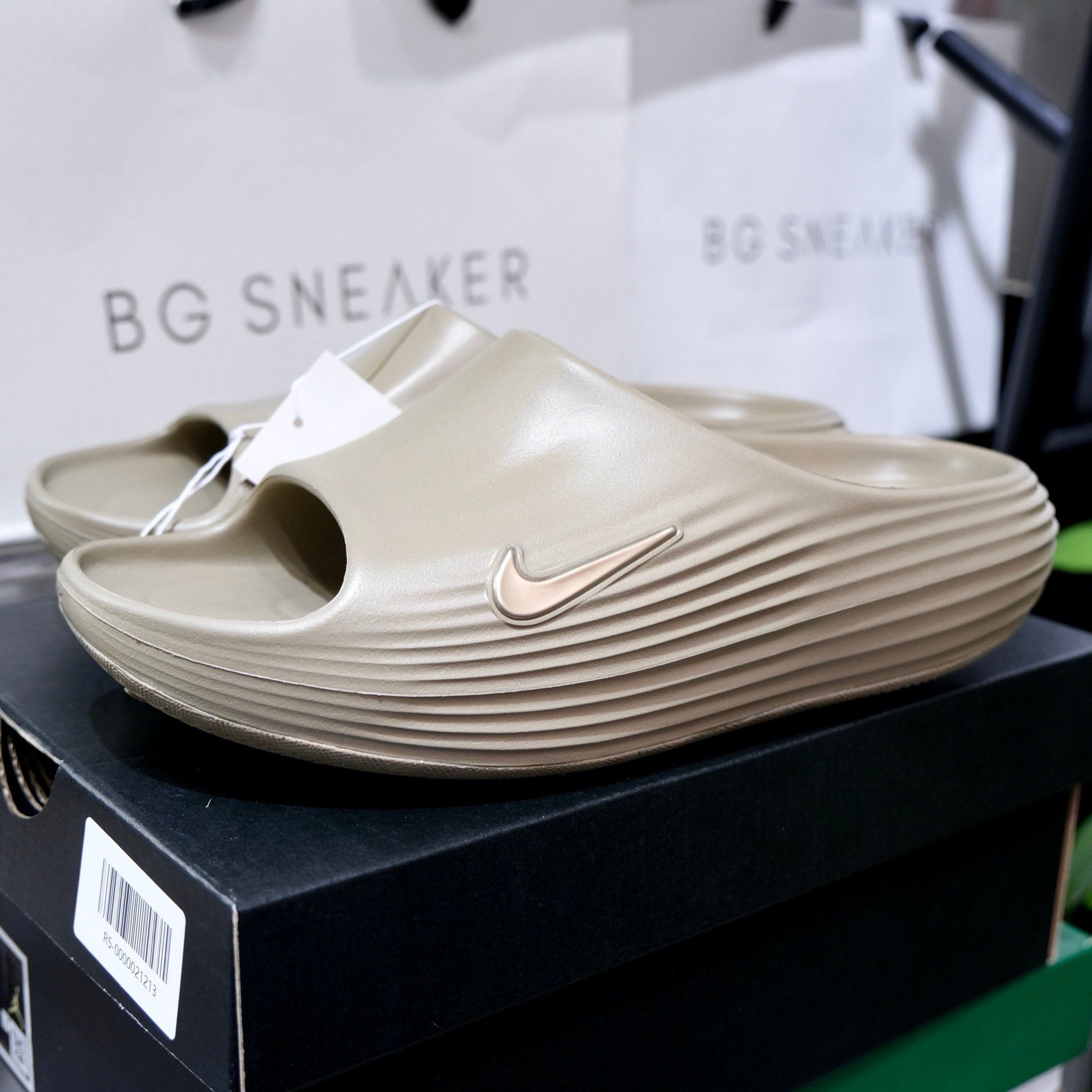  Dép Nike ReactX Rejuven8 Slide ‘Khaki’ HV4479-200 