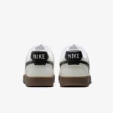  Nike Court Vision Low Shoes Sail Light Brown White Black  FQ8075-133 