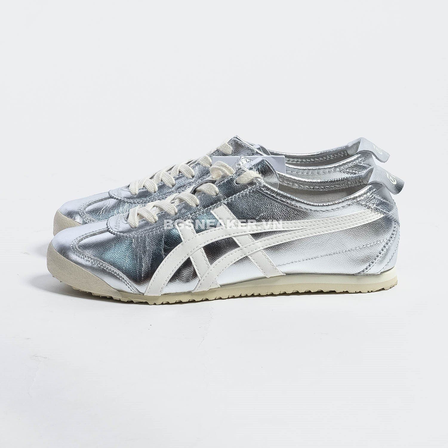  Giày Onitsuka Tiger Mexico 66 Silver Off White 1183B566-021 