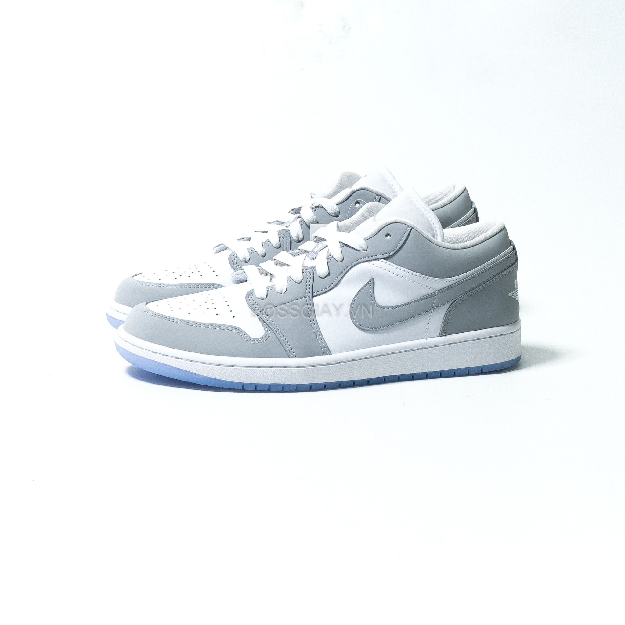  Nike Jordan 1 Low White Wolf Grey DC0774-105 