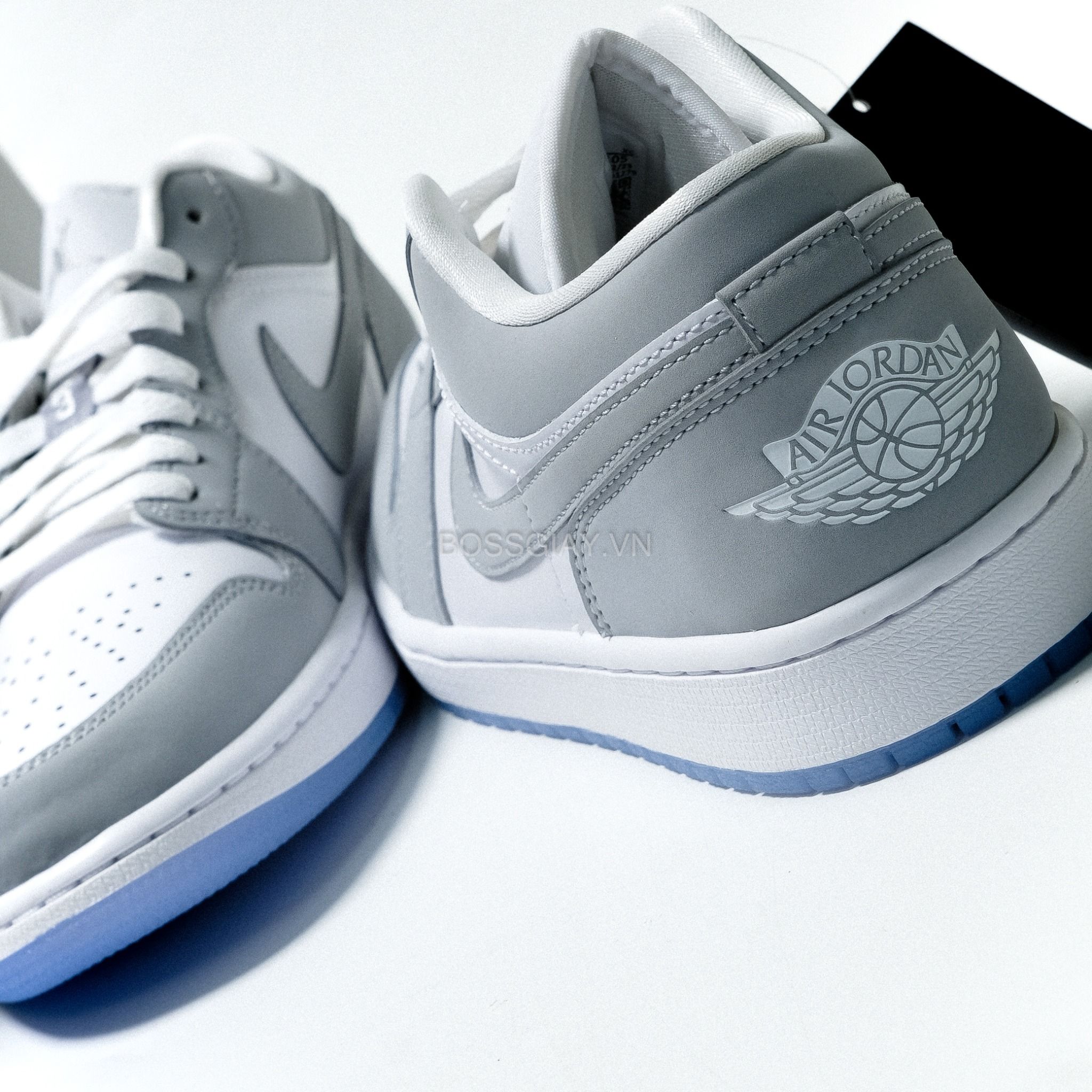  Nike Jordan 1 Low White Wolf Grey DC0774-105 