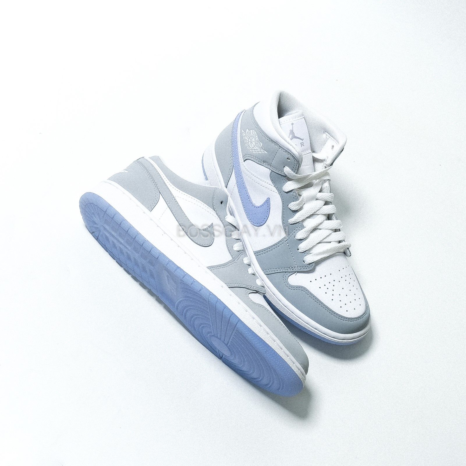  Nike Jordan 1 Low White Wolf Grey DC0774-105 