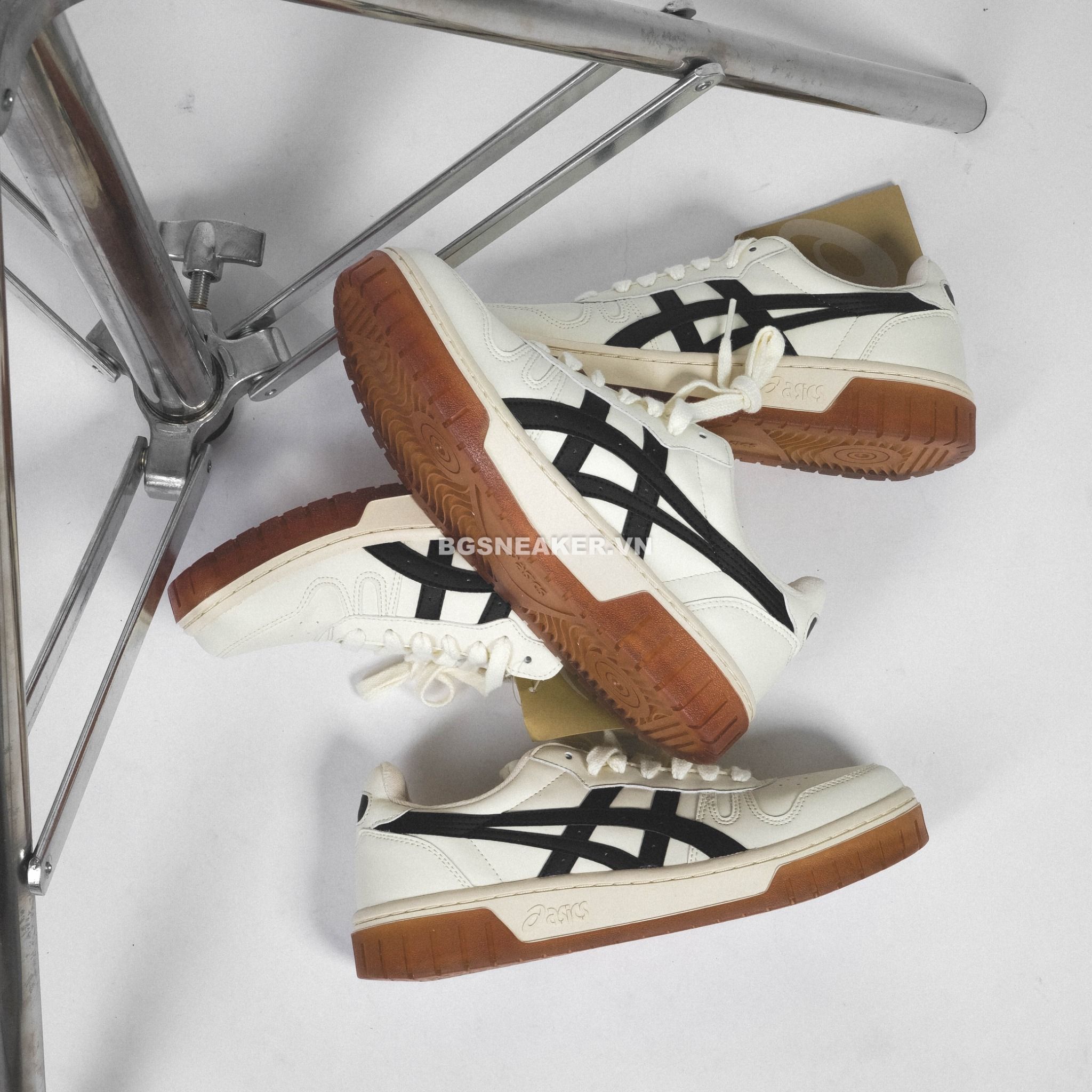  Giày Asics Court MZ Cream Black Gum  1203A127-750 