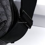  Jordan Monogram Crossbody Bag Sliver BLACK 