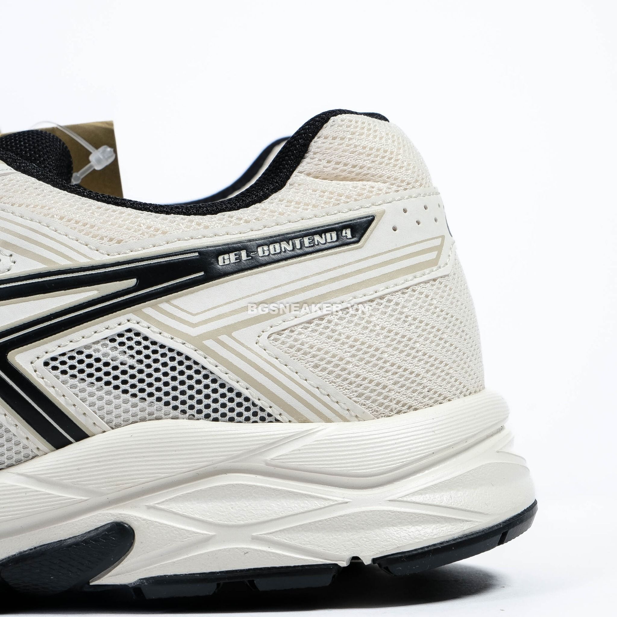  Giày Asics GEL Contend 4 Low Cream White Black T8D9Q - 112 