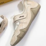  Giày Jeep Lifestyle Shoes Women ’s Low-top Grey [ PX231WSA575 ] 
