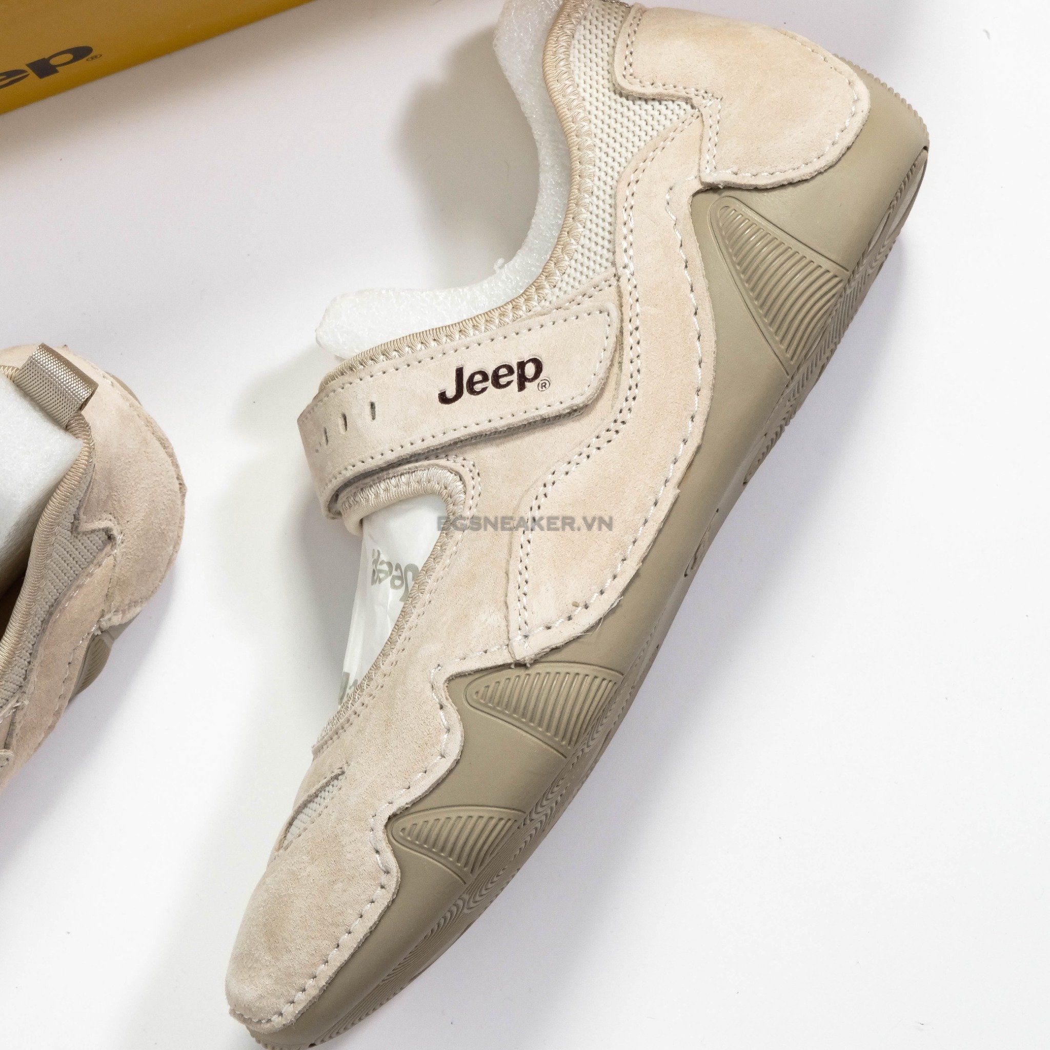  Giày Jeep Lifestyle Shoes Women ’s Low-top Grey [ PX231WSA575 ] 