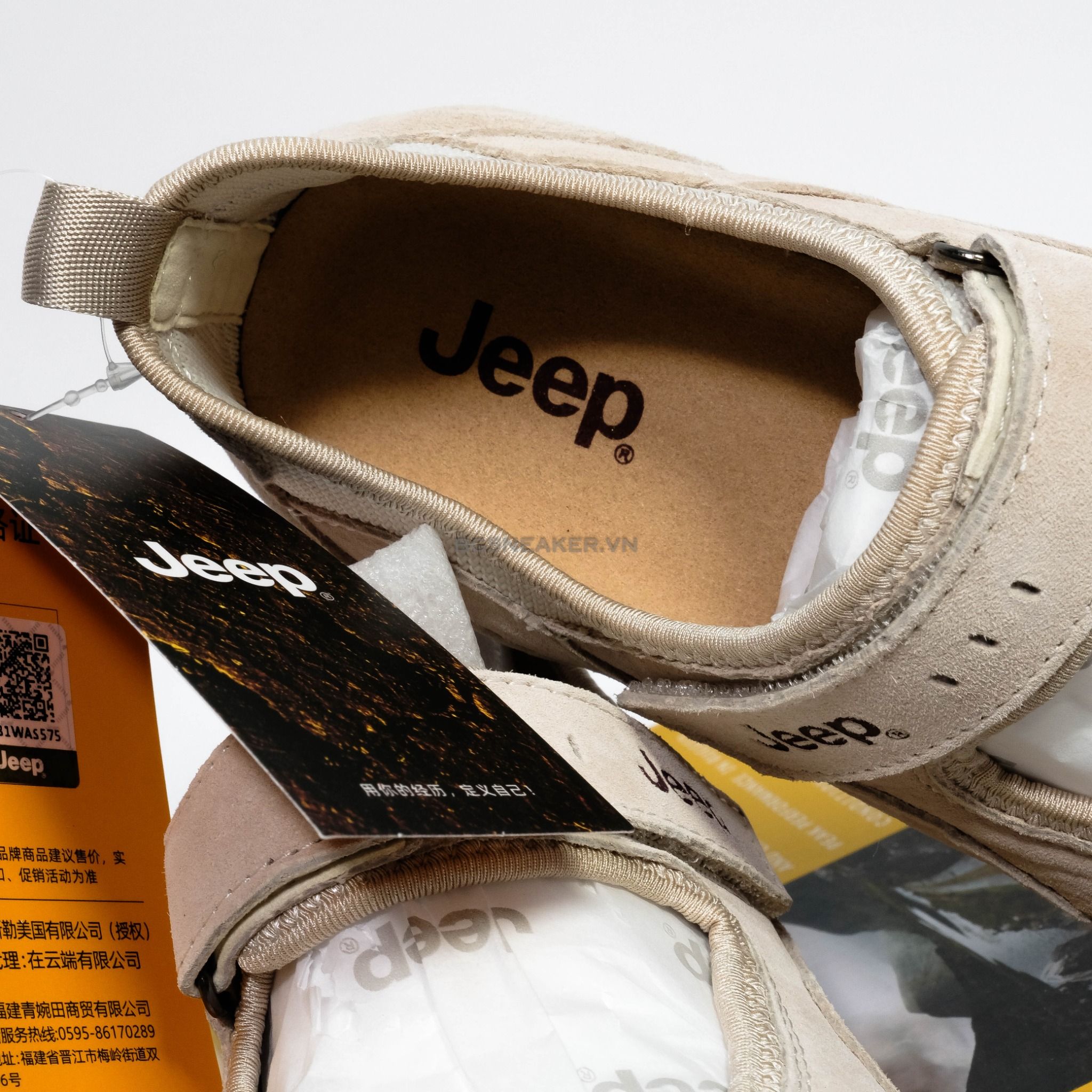  Giày Jeep Lifestyle Shoes Women ’s Low-top Grey [ PX231WSA575 ] 