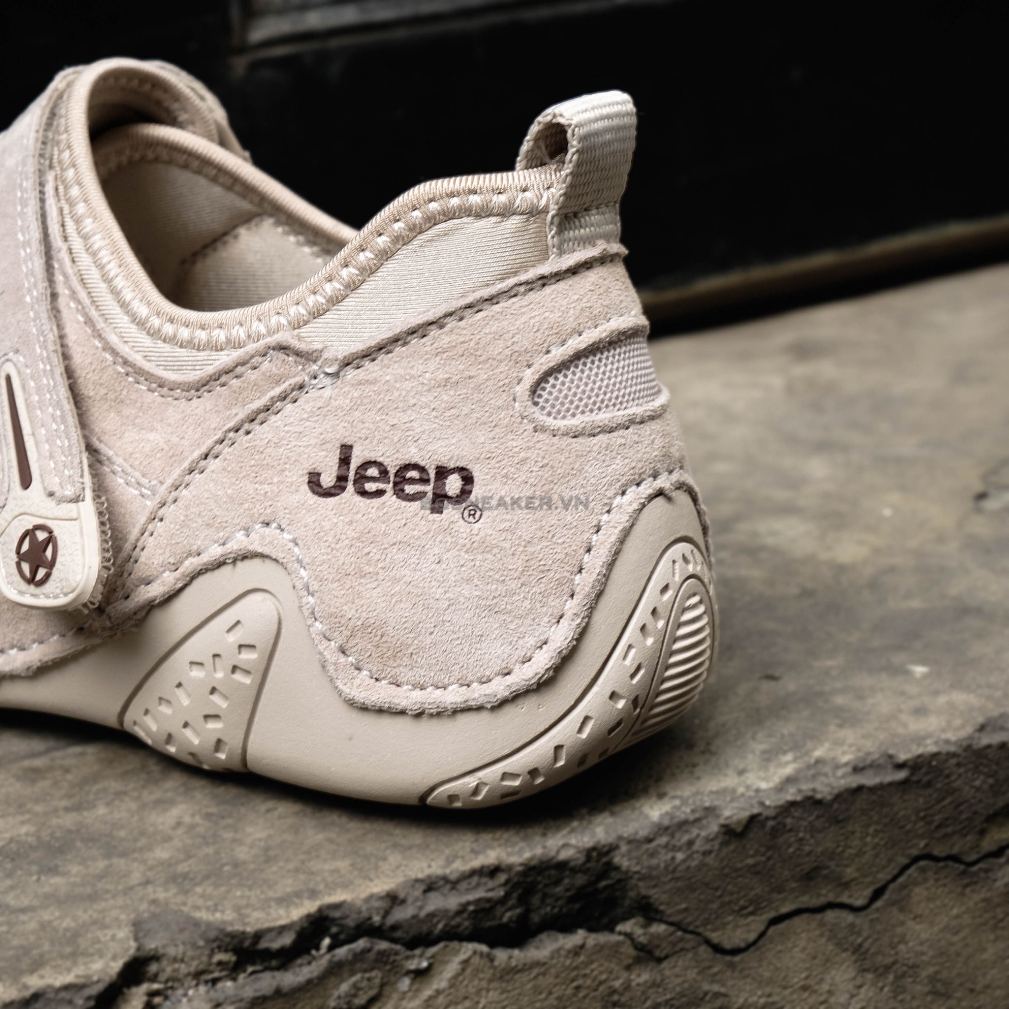  Giày Jeep Outdoor Shoes Women's Low Top Begie [ PX241WAS882 ] 