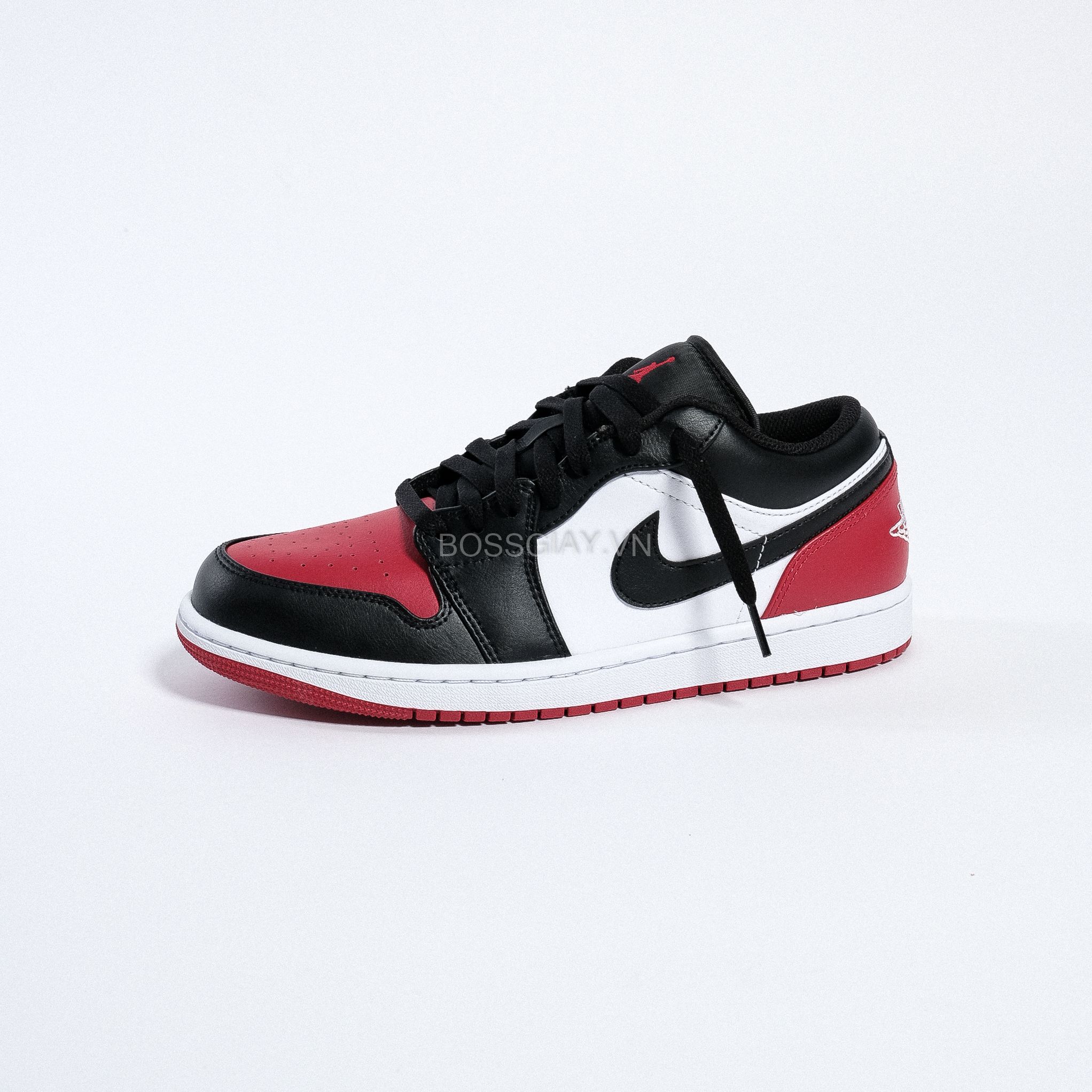  Nike Air Jordan 1 Low Bred Toe 553558 - 161 