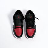  Nike Air Jordan 1 Low Bred Toe 553558 - 161 