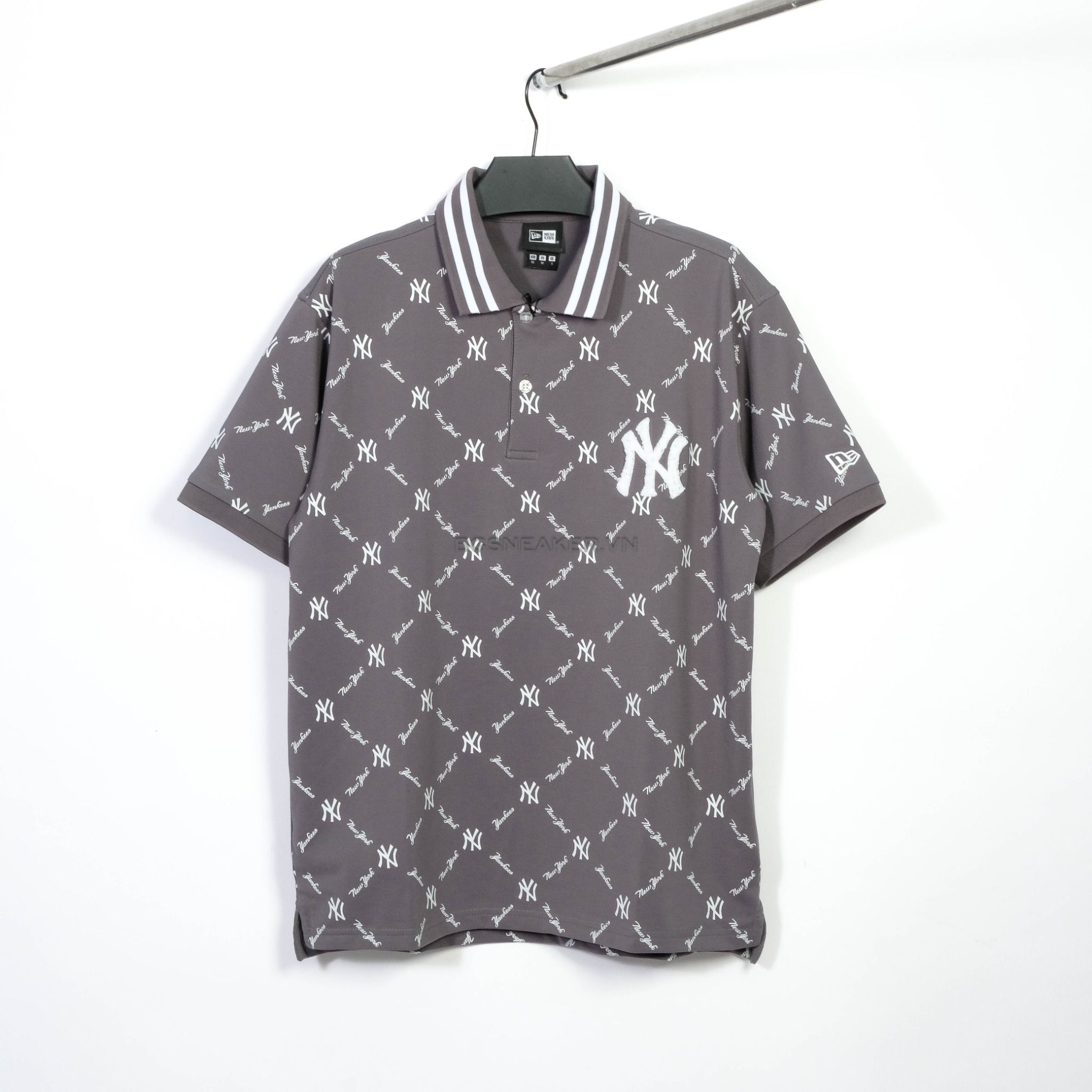  Áo Thun Polo New Era Yankee  Mono Grey 13533557 