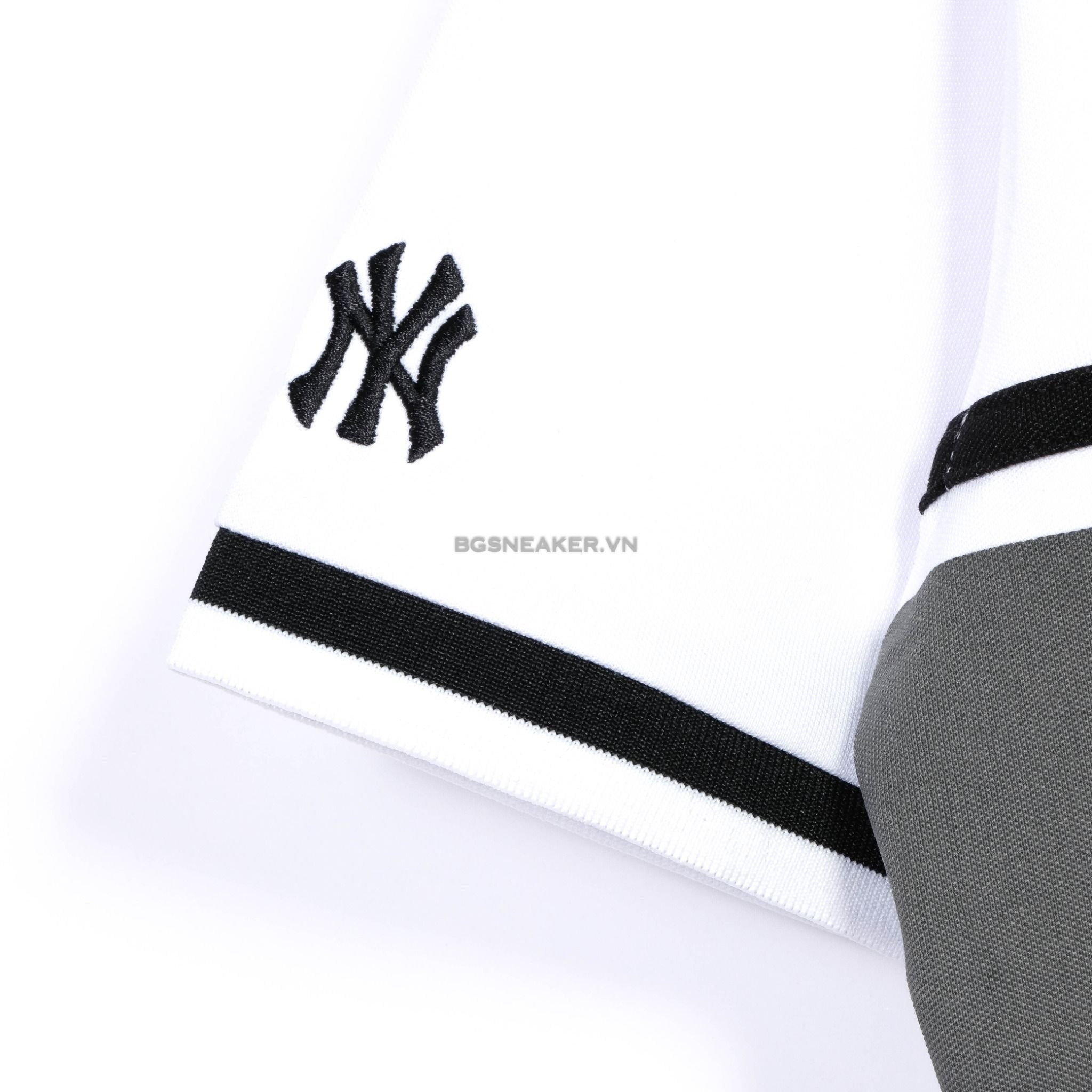  Áo Thun Polo New Era NEW YORK White Black 13555885 