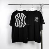  Áo Thun New Era  NY New York Yankees Painted Big Logo Black 13334698 