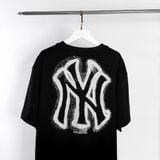  Áo Thun New Era  NY New York Yankees Painted Big Logo Black 13334698 