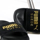  Puma Leadcat Slide Suede Classic Black 372277 01 