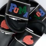  Puma Leadcat  Slide  Badges Black 372622-01 