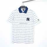  Áo Thun Polo New Era Mono logo Cream Navy 15678421 