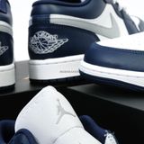  Giày Nike Air Jordan 1 Low Midnight Navy 553558-141 - 553560 141 