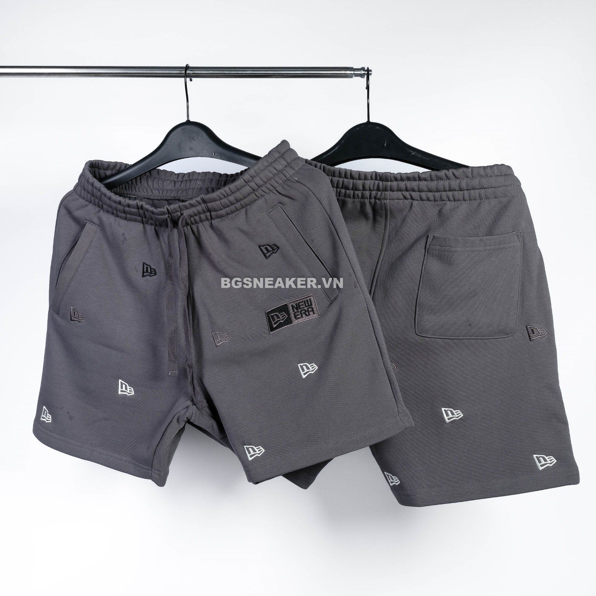  Quần Short  New Era Multi Logo Grey  14187409 