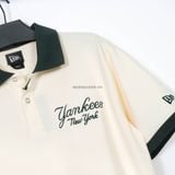  Áo Thun Polo New Era NY Cream Green 15678424 