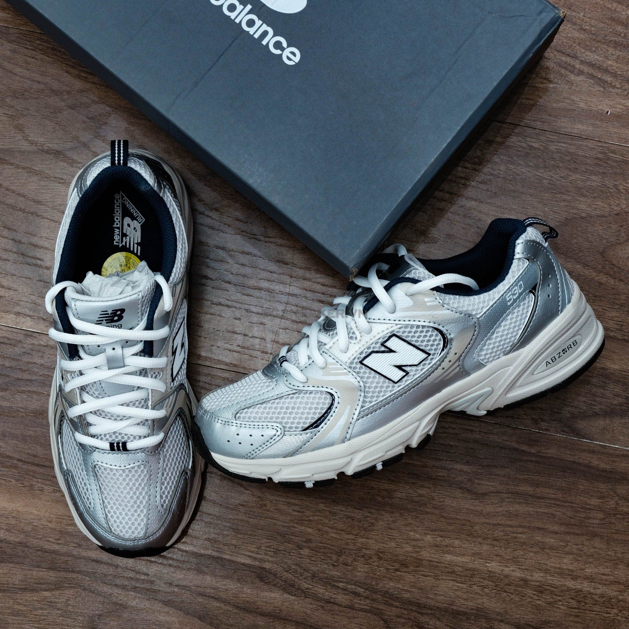  Giày New Balance 530 GS Steel Grey GR530KA 