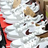  Giày Nike Court Borough Receaft White Dark Pony Iron Ore  FZ1024-100 