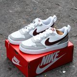  Giày Nike Court Borough Receaft White Dark Pony Iron Ore  FZ1024-100 