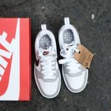  Giày Nike Court Borough Receaft White Dark Pony Iron Ore  FZ1024-100 