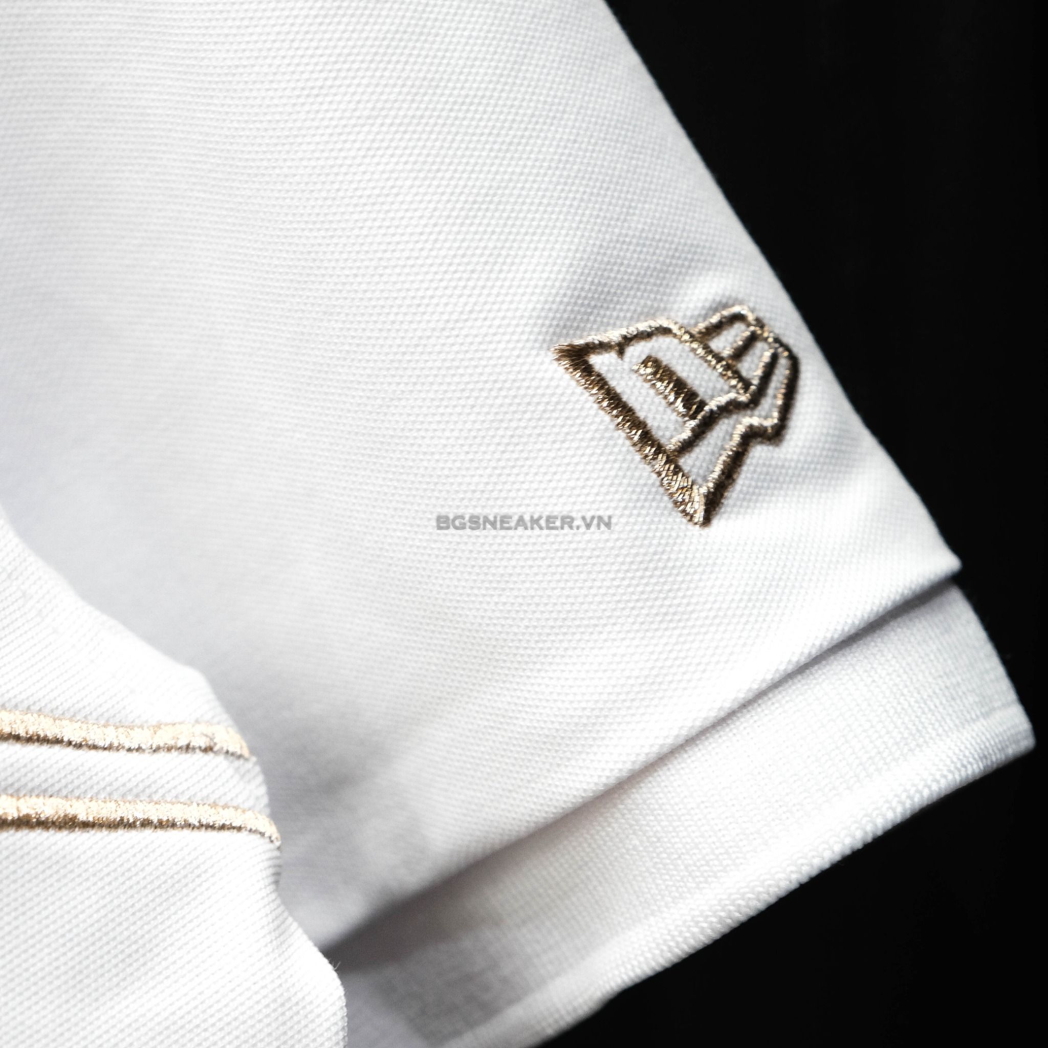  Áo Thun Polo New Era Yankees White Gold 13335566 