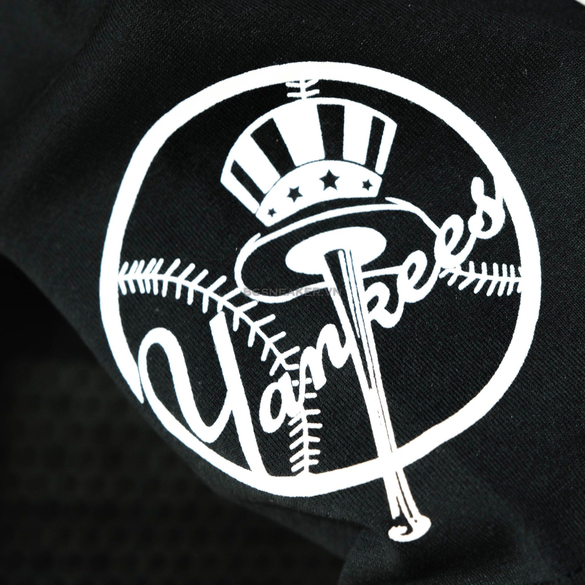  Áo Thun Jersey Polo New Era BLack White 19220195 