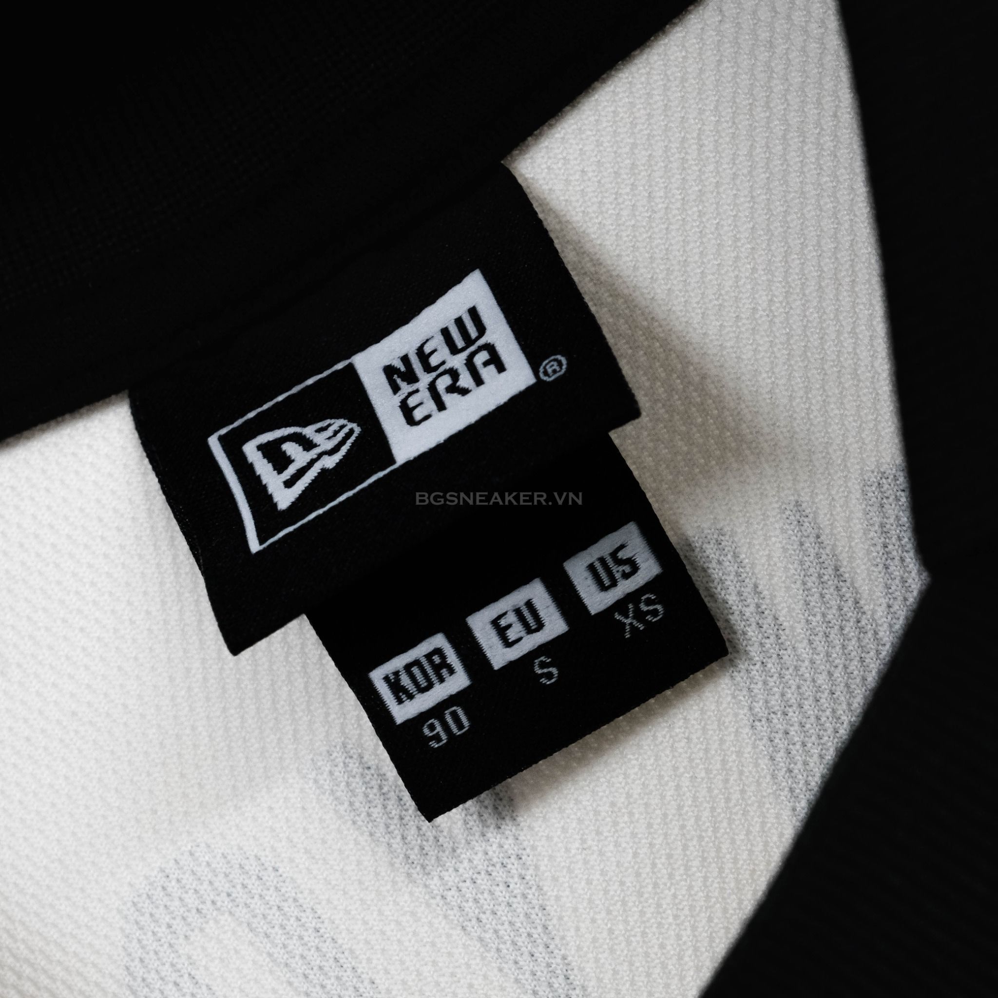  Áo Thun Jersey Polo New EraNY White black  19220192 