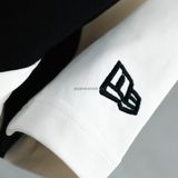  Áo Thun Jersey Polo New EraNY White black  19220192 