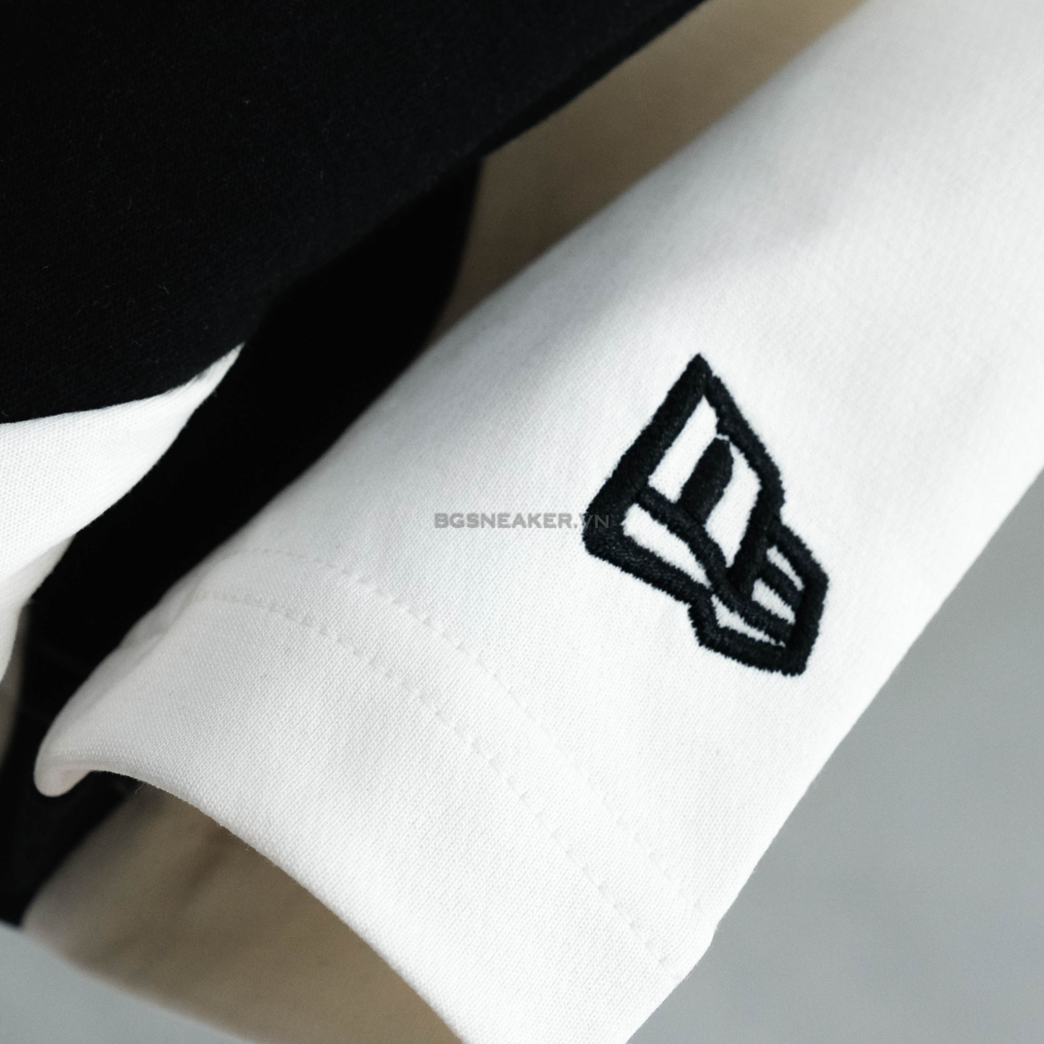  Áo Thun Jersey Polo New EraNY White black  19220192 