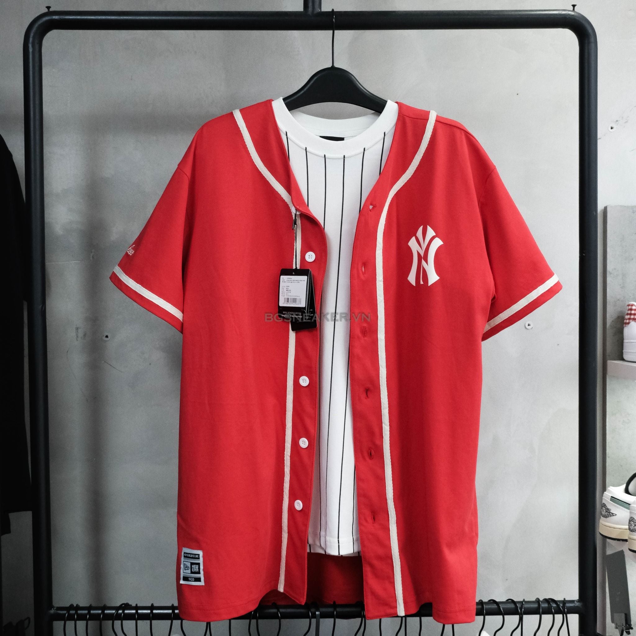  Áo Jersey New Era New York Yankee Red 13255654 