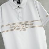  Áo Thun Polo New Era Yankees White Gold 13335566 