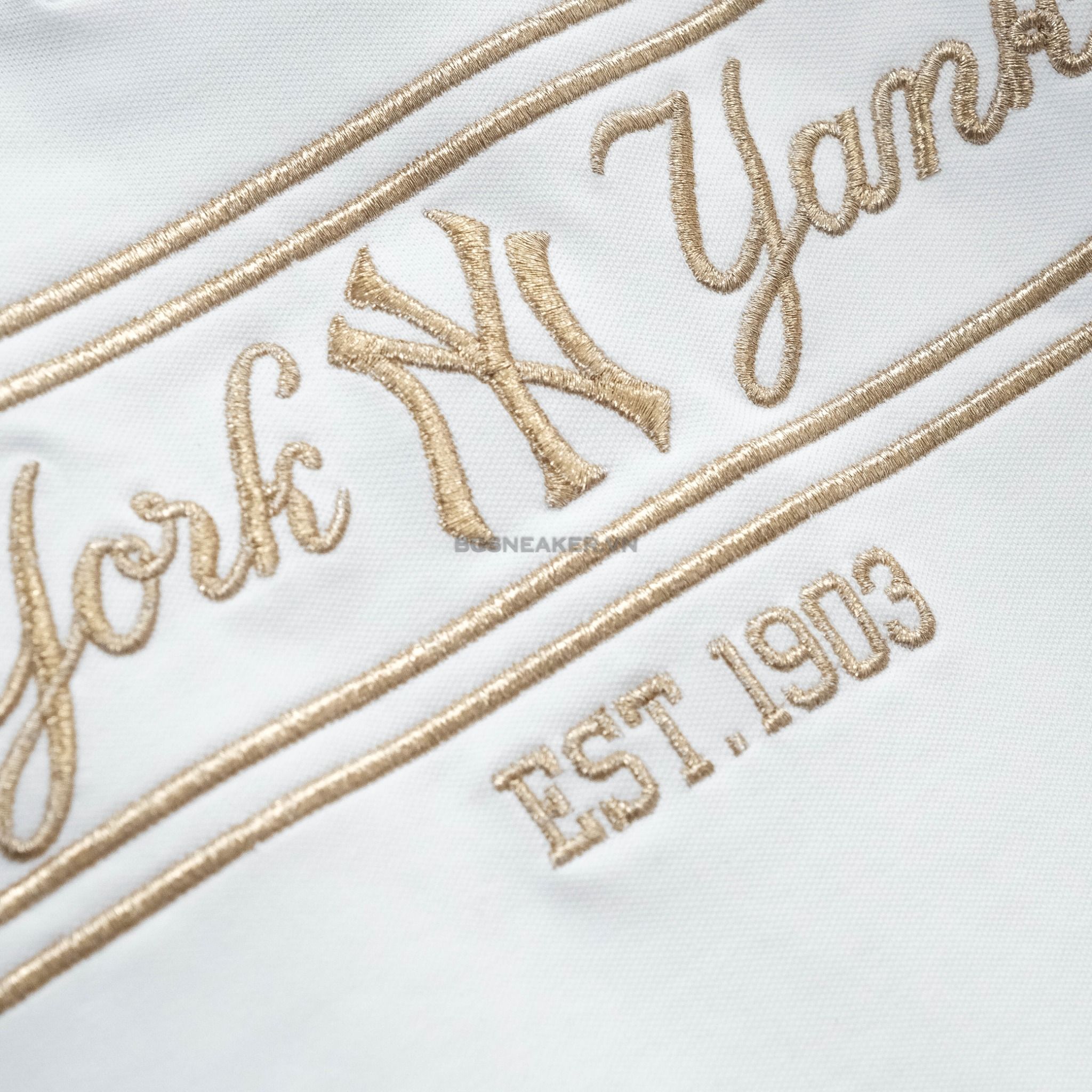  Áo Thun Polo New Era Yankees White Gold 13335566 