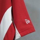  Áo Thun Jersey Polo New Era NY Red White  19220194 