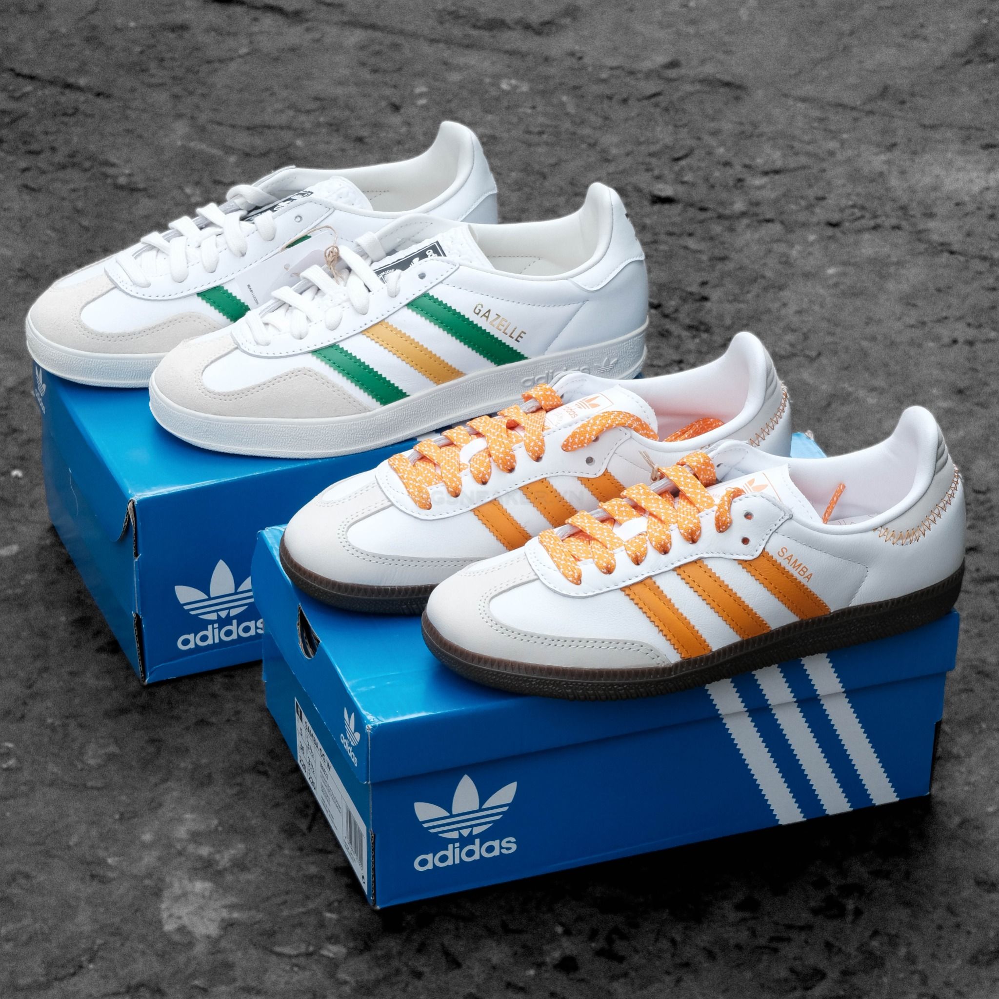  Giày adidas Gazelle ‘Collegiate Green Preloved Yellow’ IE9092 